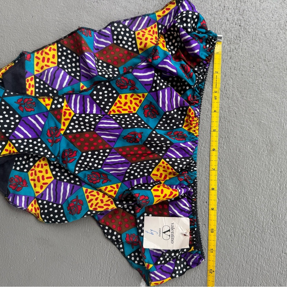 Valentino Multicolor Geometric Print Intimates - Picture 3 of 4